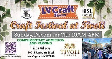 tivoli village craft show.